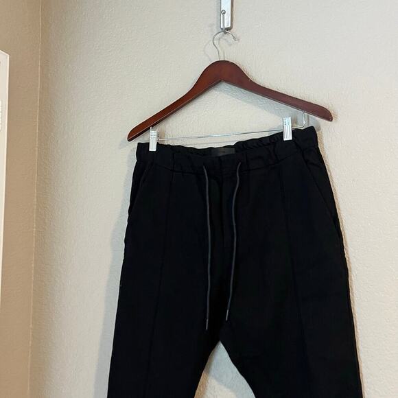 J Brand Men’s Waist Jogger Pants Drawstring Waist Pockets Large Black - Picture 3 of 9